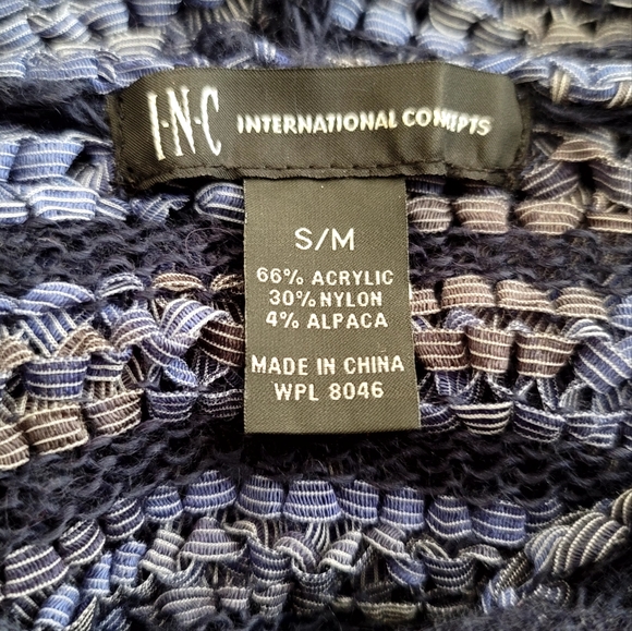 INC INTERNATIONAL CONCEPTS Hooded Sweater Top Size Small / Medium - Picture 10 of 10